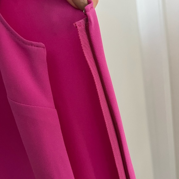 Moschino Pink Mini Dress w Floral Embroidery - Picture 3 of 12